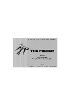 Fisher X-1000 - Owners Manual 